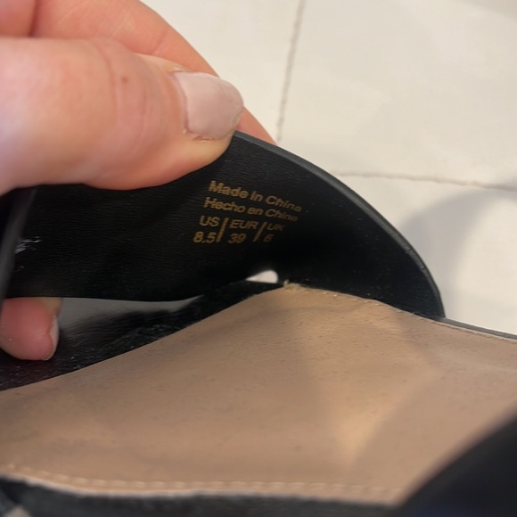 Aldo Black low platform sandal - Picture 3 of 4